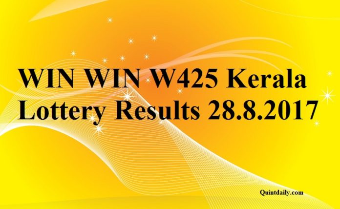 WIN WIN W425 Kerala Lottery Result