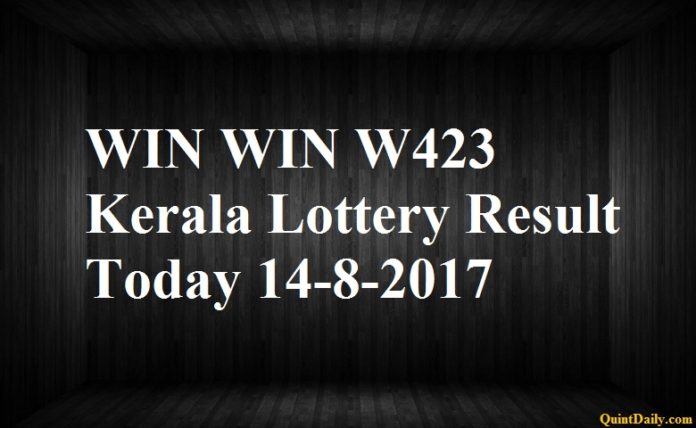 WIN WIN W423 Kerala Lottery Result