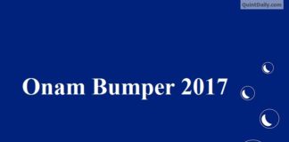 Onam Bumper 2017