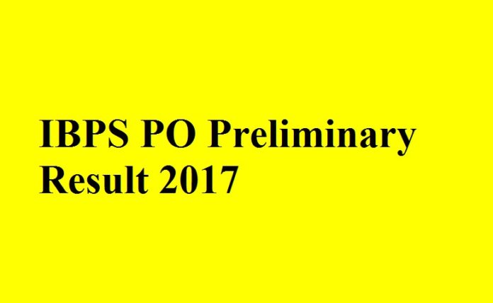 IBPS PO Result 2017